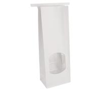 50 pezzi - Sacchetti autobloccanti con finestra 1,35 L 60 G/M2 + 25 µ Opp 9+6 x 25 cm bianco cellulosa