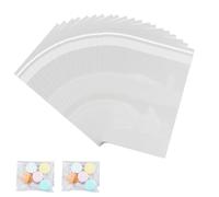 50 Pezzi sacchetti di cellophane autosigillanti, sacchetti trasparenti per confezioni, sacchetti trasparenti per caramelle, 16 x 25 cm, per biscotti, gioielli, regali, biscotti