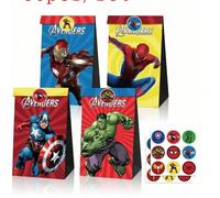 50 pezzi Set di adesivi di Spider-Man Marvel, adesivi per film Disney, anime, fai da te per skateboard, laptop, motocicletta, impermeabili, adesivi cool per cartoni animati, giocattoli per bambini, re