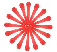 50 Pezzi Set di Lame di Ricambio per tagliabordi Gard - Lame in plastica compatibili con Gard AccuCut, Comf Cut Li18/23R & LI18/23RO, EasyCtu Li 18/23R, Turbotrimmer Accu 400 LI & 450LI