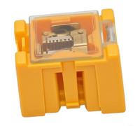 50 pezzi Set di scatole di immagazzinaggio elettronica per componenti IC | In plastica ABS resistente, 6 opzioni codificate a colori, design rettangolare compatto