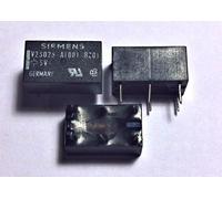 50 pezzi Siemens 5V THT relè monostabile 150VAC- 125VDC 1A uscita V23026-A100...