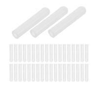 50 Pezzi Silicone Copertura Protettiva per Sonda Termometro Bianco | Barriera Resistente All’olio, Superficie Antiscivolo, per Controlli Sul Campo e Grigliate