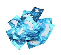 50 Pezzi Sotto gli Occhi Cuscinetti Ciglia a Forma di Petalo Estensioni Innestate Cerotti Forniture per Estensione Ciglia Cuscinetti Isolanti Innesto Ciglia Finte Benda