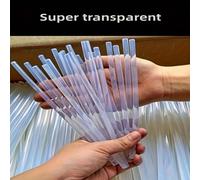 50 pezzi Stick di colla a caldo in silicone ultra-clear premium, lisci, inodori e senza gocciolature, adatti per progetti fai-da-te, falegnameria e riparazione - compatibili con la maggior parte delle