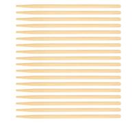 50 Pezzi Stilo da Graffio in Bambù per Adolescenti Beige | Resistente alla Rottura, per Disegno Creativo e Gioco Artistico, Coordina Mano e Occhio, Set Beige
