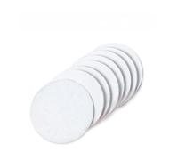 50 Pezzi Strisce Appendiquadri Senza Chiodi - Ganci Adesivi A Doppia Faccia Tenuta Massiccia Per Carichi Pesanti, Ferma Poster Fissaggio Doppia Faccia Tappeti E Moquette (White,Circle(60x60 mm))