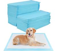 50 Pezzi Tappetini Igienici per Cani, 60 x 90cm Traversine cani, 5 Strati Tappetini Assorbenti per Cani, Tappetini Cane Superficie ad Asciugatura Rapida, Addensare