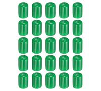 50 pezzi tappi gomma rotondi per viti 17mm ID, copri bulloni verde chiaro