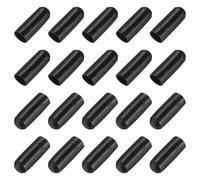 50 pezzi Tappi terminali termorestringenti 13 x 35 mm Tappi per tubi neri