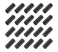 50 pezzi Tappi terminali termorestringenti 15 x 40 mm Tappi per tubi neri