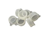 50 pezzi Tappo for foro da 14 mm Coperchio in gomma sigillante Utilizzato for bloccare il vano polvere della cartuccia toner e la porta di riempimento della scatola