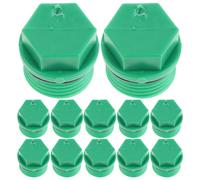 50 Pezzi Tappo Per Da Giardino Filettato Esterno Maschio