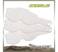 50 PEZZI TEAR OFF SEECLE COMPATIBILI OCCHIALI 100% ARMEGA