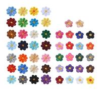 50 Pezzi Toppe Termoadesive Mini piccole Margherite Toppe Termoadesivi Fiore Simpatiche Ricamate a Forma di Fiore Disponibili in Due Misure, per Vestiti Zaini Giacche Jeans Decorazione Fai Da Te