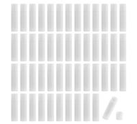 50 Pezzi Tubi Balsamo Le Labbra, Tubo Rossetto Vuoto, Rotondo Plastica Balsamo Le Labbra Tubo, Tubo Vuoto Contenitore Balsamo Le Labbra, Labbra Ricaricabile Fatto per Fai Da Te (Bianco)