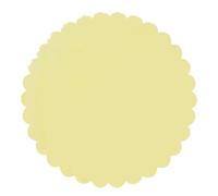 50 PEZZI TULLE VELETTI VELO FATA BOMBONIERA CONFEZIONE DA 50 VELI MATRIMONIO DIAMETRO 24 CM (GIALLINO)