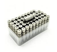 50 pezzi ugello di nebulizzazione in ottone spruzzo ad alta pressione mister esterno antigoccia testa sistema micro nebbia per il paesaggio raffreddamento 3 sections Orifice Dia 0.1mm