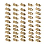 50 pezzi Ugello di raffreddamento Umidificatore nebulizzatore Ottone Giardino Umidificazione Metallo 0,1 mm,2,3,4,5,6,7,8 Testina spruzzo(0.4mm)