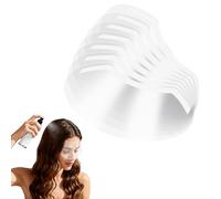 50 Pezzi Visiera Protettiva Viso Monouso per Doccia e Salone - Protezione Occhi Trasparente per Taglio Capelli, Tinta, Microblading e Extension Ciglia, Autoadesiva e Delicata sulla Pelle