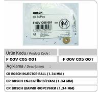 50 pezzi X sfera iniettore originale Bosch F00VC05001