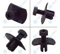 50 Pezzi YOU.S Originale Supporto Clip Rivetti Espansibili Per GM ISUZU NISSAN