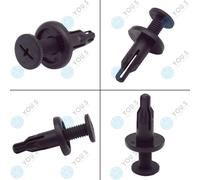 50 Pezzi YOU.S Originale Zierleiste Spreiznieten Clips Per HONDA 90505-SM4-003