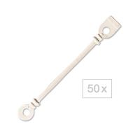 50 Pezzo Efalock Cinghie di gomma rotonde con anello distanziatore