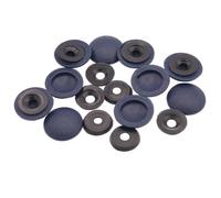 50 Pezzo You.S Universale. Coperchio Steckkappe IN Blu Scuro