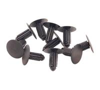 50 Pezzo You.S Universale Rivestimenti Interni Clip Albero di Natale Ø 8 MM Nero