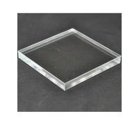 50 Piastre odontotecnici plexiglass trasparente basette in metacrilato mm 65x80
