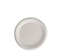 50 Piatti piccoli rotondi in polpa di cellulosa Ø18 cm