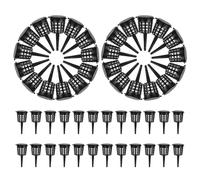 50 Pieces Bonsai Fertilizer Feeder -5cm*2cm*3cm Slow Release Nutrient Stakes, Bonsai Fertilizer Pot,for Nutrient Root Health Damage Orchid Yard Garden Indoor Outdoor