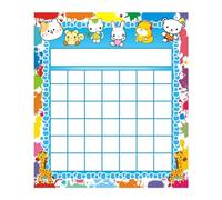 50 Pieces Children Classaroom Reward Chart Cartoon Reward Boards Student Incentive Chart for Encourages Good Behaviour Educational System Tools