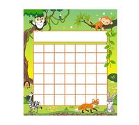 50 Pieces Children Classaroom Reward Chart Cartoon Reward Boards Student Incentive Chart for Encourages Good Behaviour Educational System Tools