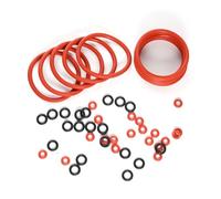 50 Pieces Silicone Seals Coffee Machine Gaskets Replacement Suitable for Brewer Maker