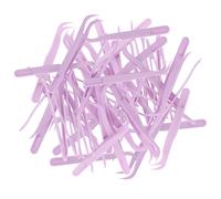 50 pinzette in plastica per lavori artigianali - pinzette curve per perline,