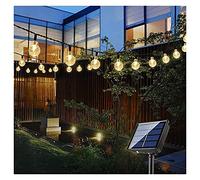 50. PORTATO Luci all'aperto stringa luci solari aerostato impermeabile luci fiere decorative sfera di cristallo illuminazione for giardino patio casa feste feste feste