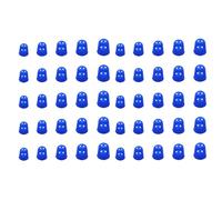 50 protezioni per le dita della chitarra, in silicone, antiscivolo, traspiranti, protezioni per le dita, coperture durevoli