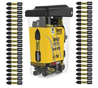 50 punte per cacciavite a impatto magnetico SabreCut SCRPH23250B 32 mm PH2 Set di punte per cacciavite Phillips a estremità singola per impieghi gravosi