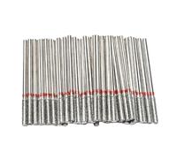 50 punte per cuticole professionali per la pulizia delle unghie, per rimuovere in modo sicuro la pelle morta, taglierina diamantata