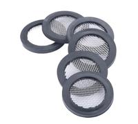 50 pz 1/2 3/4 O-Ring Guarnizione Tubo Guarnizione Rondella di Gomma Piatta con Filtro 40 Mesh Net for Rubinetto Guarnizioni Gommino irrigazione del Giardino(24mm)
