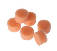 50 Pz 1 Pollice 25mm Spugna Ceretta Lucidatura Tampone Per Lucidatura Per Auto Lucidatrice M6 Tampone Per Lucidatura Piastra Di Sostegno Per Utensile Rotante,50 Pezzi Arancione