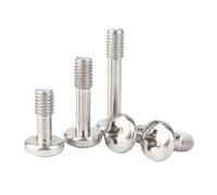 50 pz 10-24 10-32 1/4-20 UNC 304 Viti prigioniere in acciaio inossidabile a forma di croce a testa tonda con esagono incassato(3/4",50pcs UNC 1l4-20)