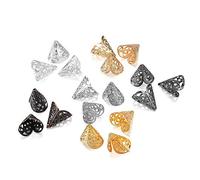 50 pz 16x16mm Pendenti E Ciondoli Cono Bead Caps Fiore Torus Forma Bead cap Braccialetto Branelli del Distanziatore per Gioielli Fai da Te Trovare Fare Accessori Convenient And Nice