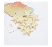 50 Pz 25mm Bling Stella In Pelle Applique for FAI DA TE Ragazza Copricapo Fermagli for Capelli Decor Accessori Vestiti Cappello Toppe Da Cucire Per Riparare Buchi E Diy Giacche(Yellow)
