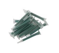 50 pz 2K Punte di Miscelazione Adesive Ugelli Miscelatori Punte Miscelatore Miscelatore Statico Resina Epoxi Resina Epossidica Colla Epossidica Accessori Siringa