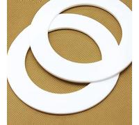 50 pz 3.3mm 3.4mm rondelle guarnizione piatto rondella pad 4.5mm-12mm OD 0.2mm-1mm di spessore-3.3x5.4x0.2