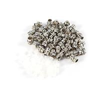 50 pz 5mm di rame LED Portalampada Accessorio per espositori filettati Base per illuminazione a diodi ad emissione luminosa