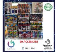 50 PZ. - ACCENDINI ADAMO ELETTRONICI FANTASY RICARICABILI